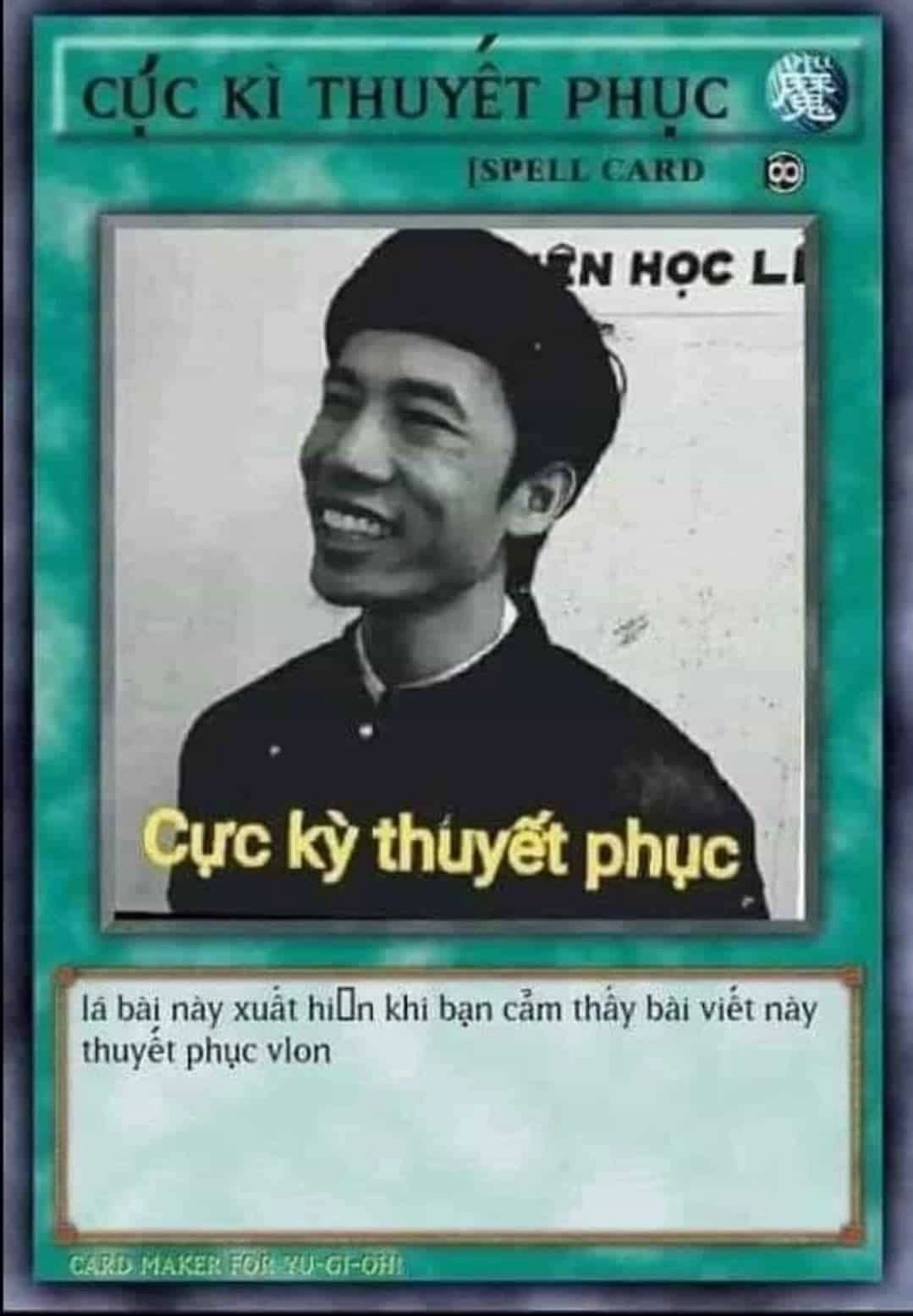 Thêm phần hài hước từ thẻ bài uno meme.