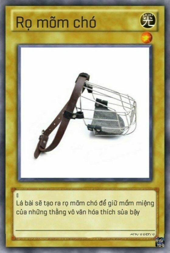 Thể hiện sáng tạo cùng lá bài yugioh meme.