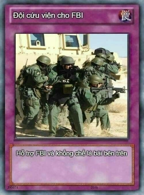 Thêm phần thú vị với bài yugioh meme gốc.