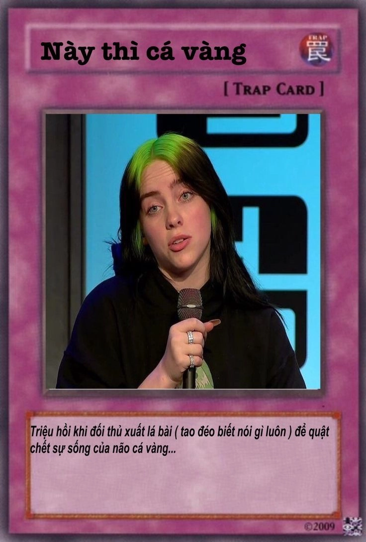 Cười hết cỡ cùng meme thẻ bài yugioh hài hước.