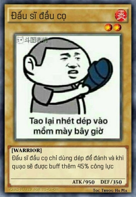 Cười thả ga với bộ bài meme học đường hài hước.