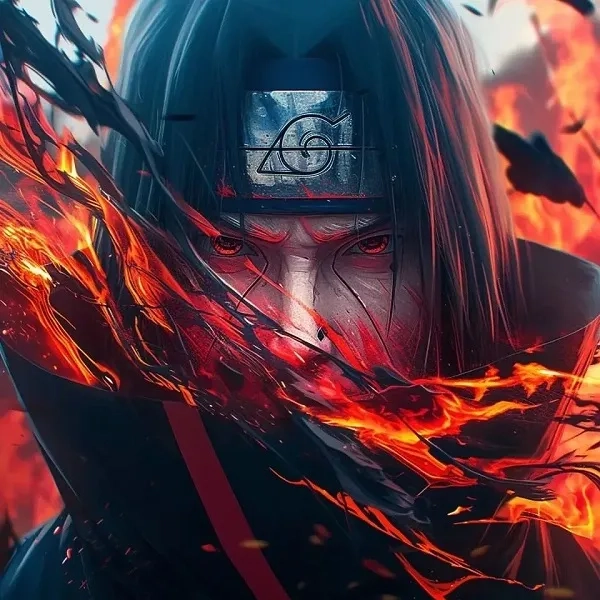 Hình ảnh của Itachi thể hiện những khoảnh khắc đẹp và mạnh mẽ của nhân vật.