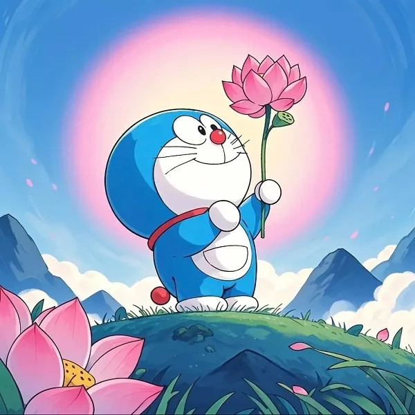 Ảnh nền điện thoại Doraemon giúp thiết bị thêm sống động