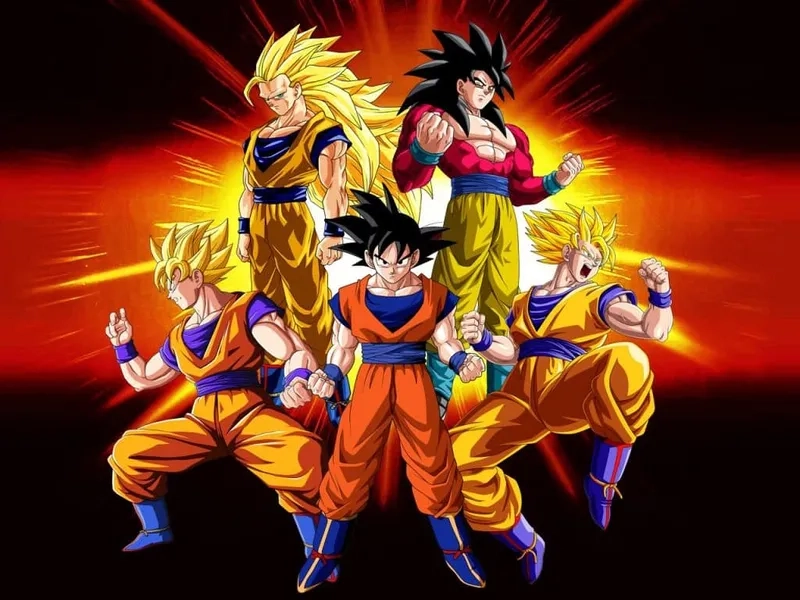 Hình goku black thể hiện sức mạnh tuyệt đỉnh và phong cách đen tối của Black Goku trong Dragon Ball.