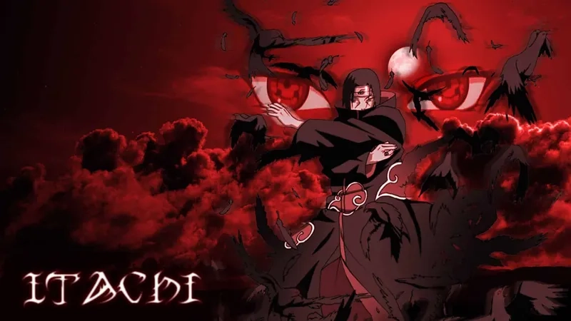 Ảnh Itachi cute rất ngọt ngào và đáng yêu, phù hợp cho các fan anime.