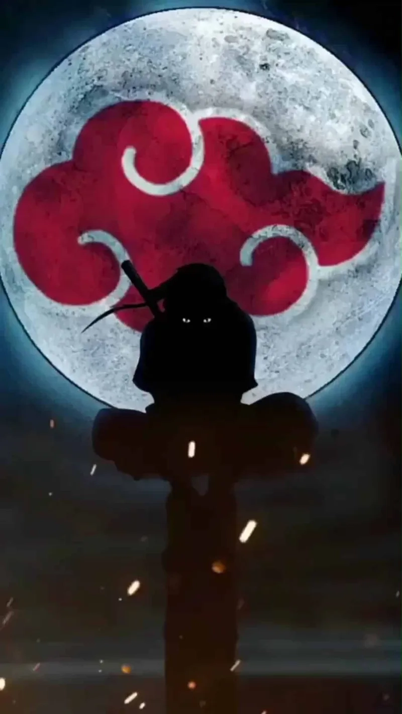 Hình ảnh Susanoo của Itachi thể hiện hình ảnh mạnh mẽ nhất của Itachi.