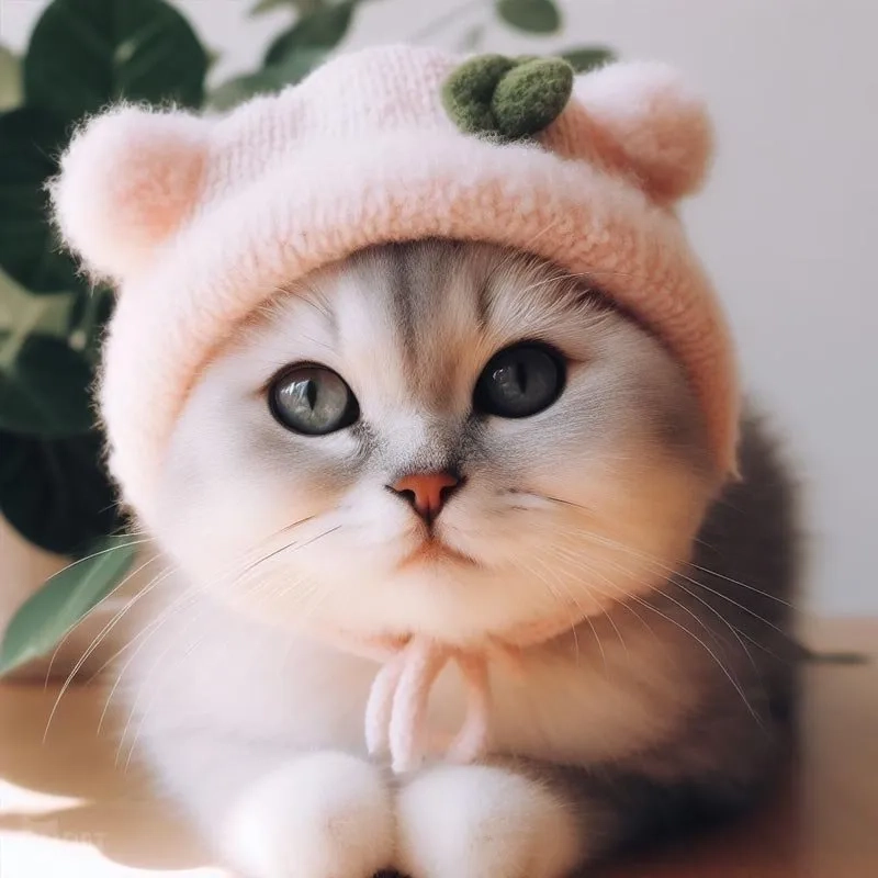 Hình avatar cute mèo là hình ảnh đáng yêu dành cho người yêu mèo