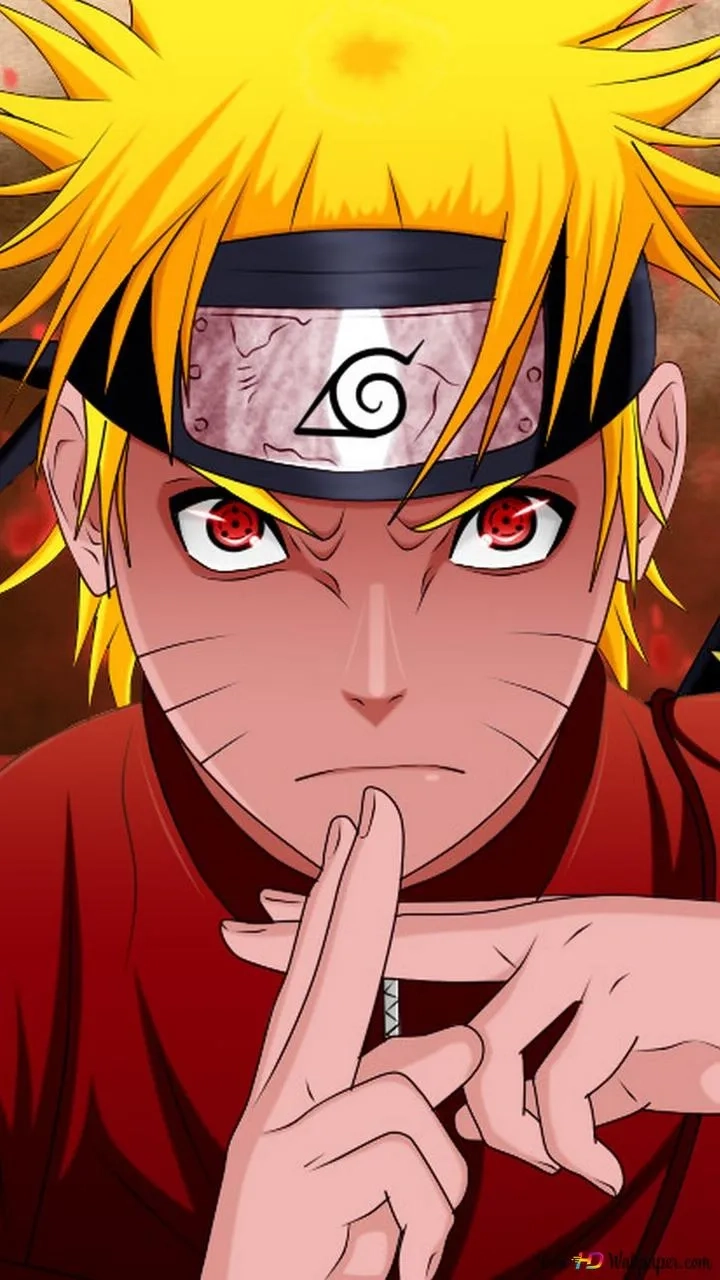 Naruto Cửu Vĩ Hình Tối Thượng thể hiện Naruto với sức mạnh tuyệt đối cùng Cửu Vĩ.