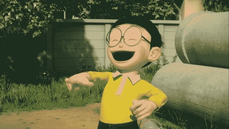 Hình ảnh của Nobita ngầu mang đến một Nobita trưởng thành, tự tin và ngầu.