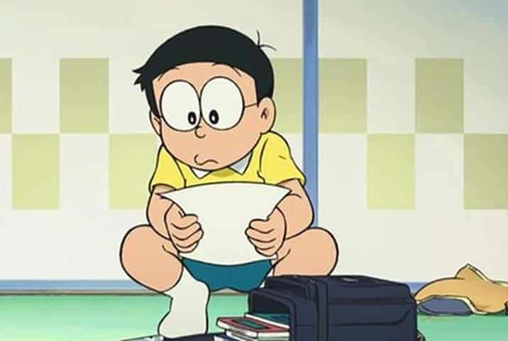 Hình vẽ Doraemon và Nobita là những bức tranh thể hiện tình bạn ngọt ngào của hai nhân vật.