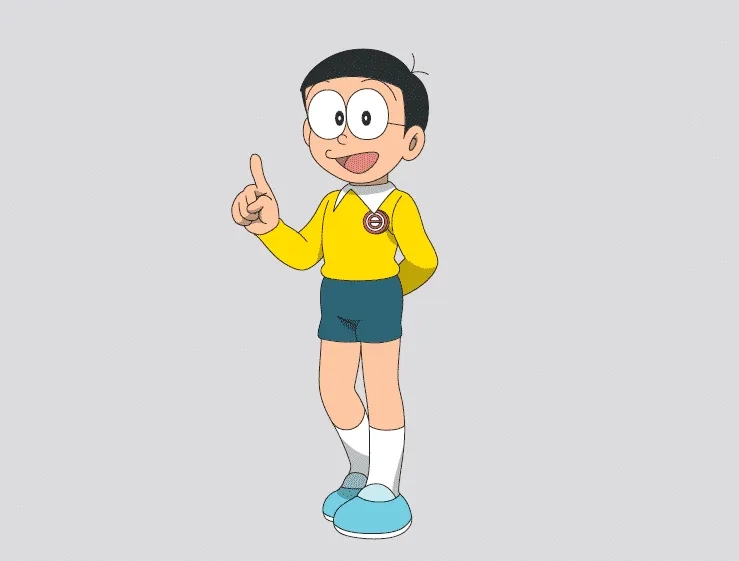 Ảnh Doremon và Nobita ngầu là sự kết hợp hoàn hảo giữa hai nhân vật đầy cá tính.