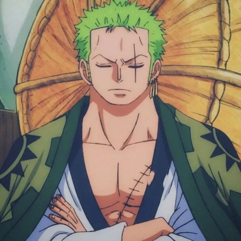 Hình nền Zoro ngầu nhất thể hiện sức mạnh và cá tính của Zoro.