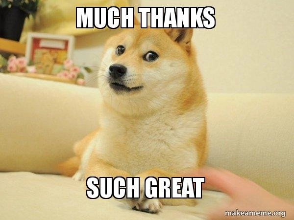 Thank you gif meme giúp bạn cảm ơn một cách sinh động và vui vẻ.