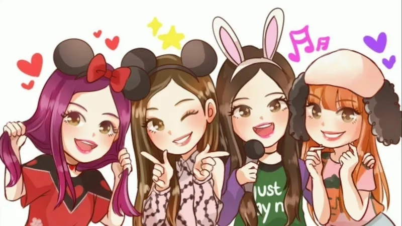 Hình nền blackpink cho máy tính mang đến vẻ đẹp quyến rũ và phong cách cá tính của BLACKPINK.