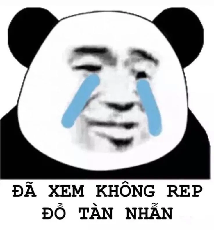 Ảnh meme buồn khóc, biểu cảm ngộ nghĩnh siêu yêu.