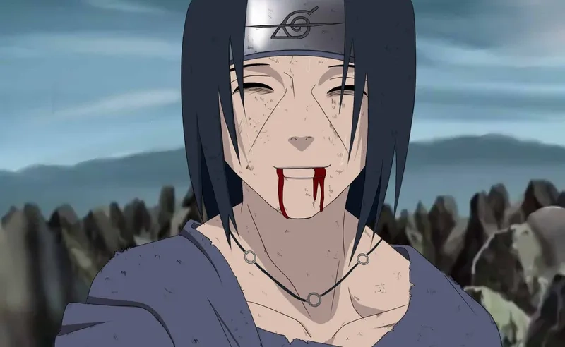 Hình Itachi Susanoo thể hiện sức mạnh không giới hạn của Itachi.