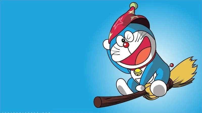 Hình nền Doraemon cho máy tính làm sáng không gian làm việc