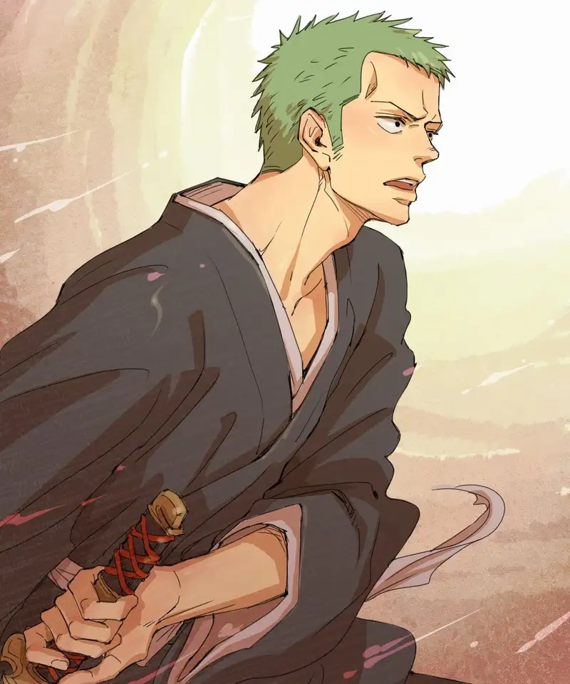 Hình nền Roronoa Zoro là hình ảnh đặc trưng của Zoro trong One Piece, mạnh mẽ và đầy cá tính.