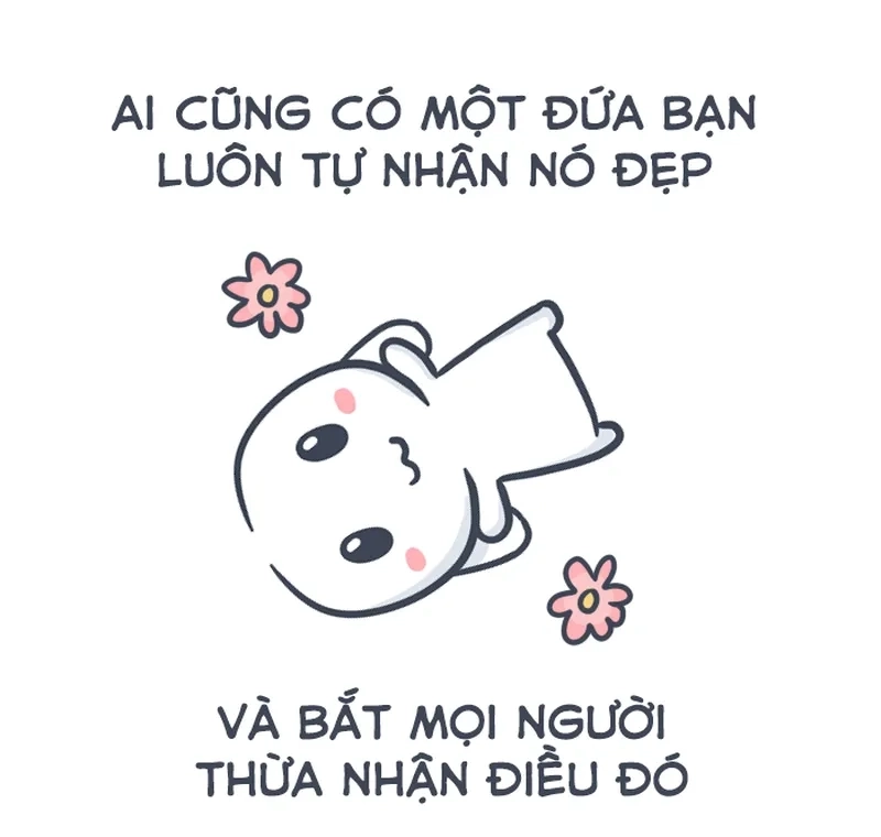 Meme con thỏ màu hồng khiến bạn bật cười với sự dễ thương của chú thỏ này.