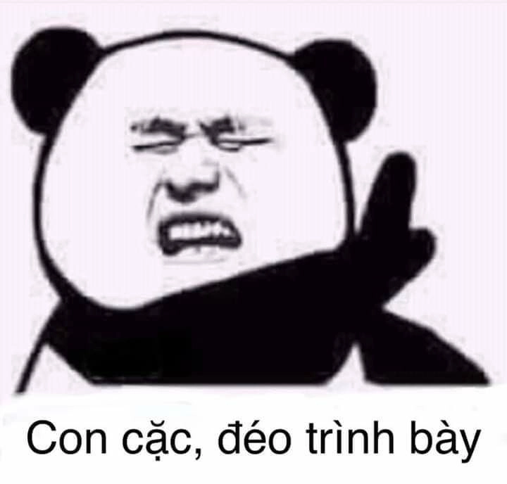 Meme chửi lộn thể hiện sự tranh cãi căng thẳng nhưng cực kỳ vui nhộn.