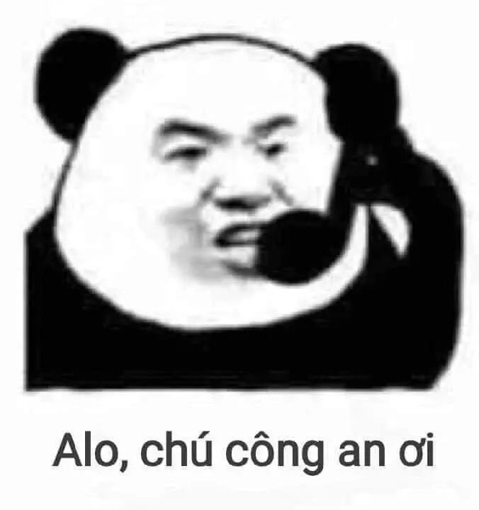 Meme chú công an ơi mang nét ngộ nghĩnh khó quên.