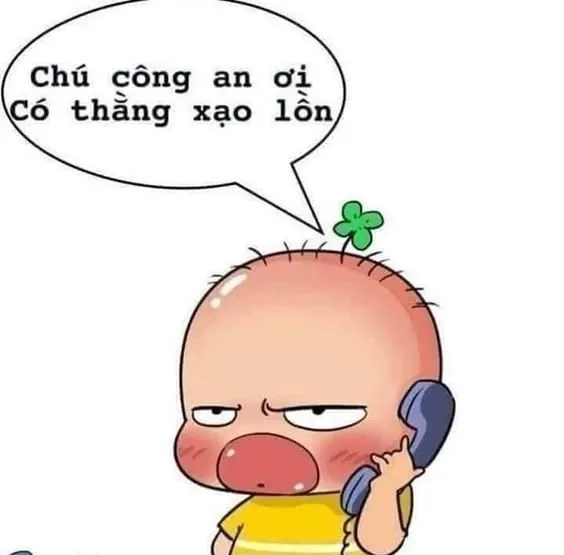 Gọi công an meme cực lầy lội và thú vị.