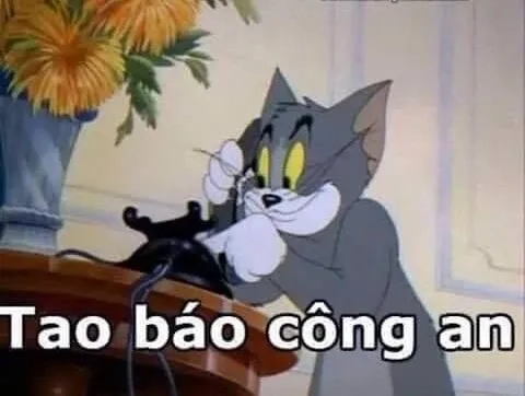 T báo công an meme pha chút hài cực độc.