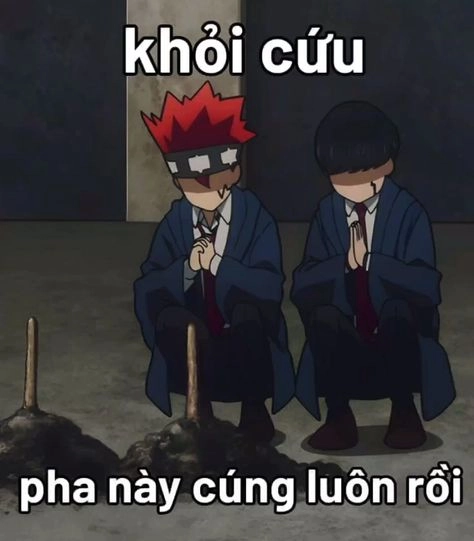 Meme cứu tao biểu cảm hài vô đối.