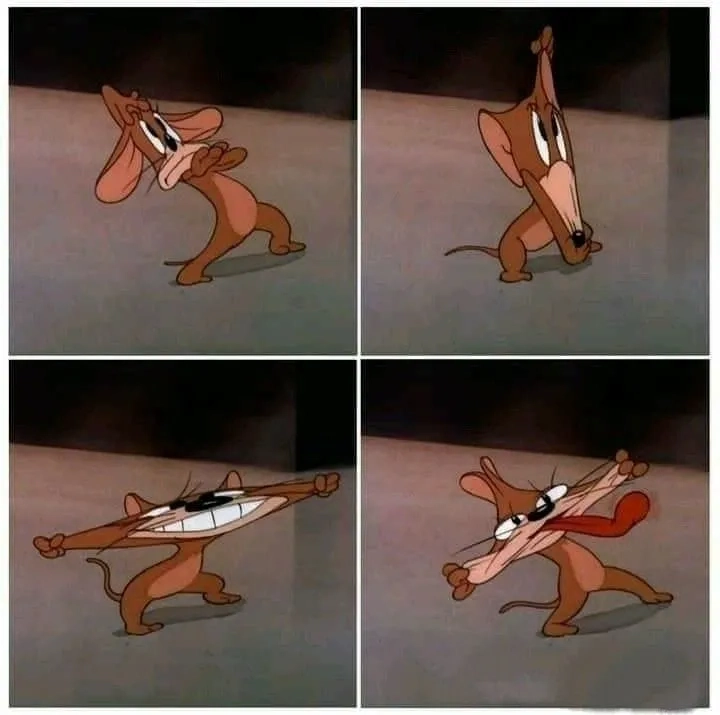 Ảnh tom and jerry meme, dễ thương và vui nhộn.