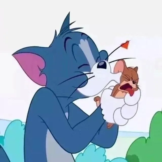 Tom and jerry meme love, biểu cảm cực đáng yêu.