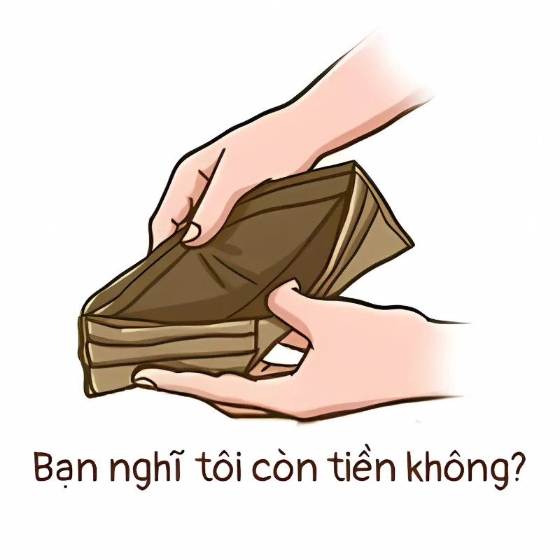 Meme xin tiền mẹ cực dí dỏm, làm bạn không nhịn cười.