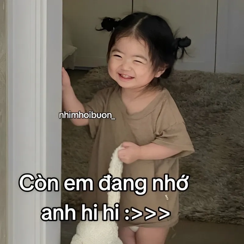 Anh nhớ em meme chắc chắn sẽ khiến bạn cảm nhận được sự chân thành trong từng khoảnh khắc.