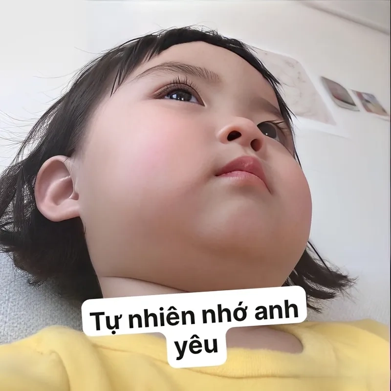 Meme yêu thương dễ thương luôn là sự lựa chọn không thể thiếu trong những khoảnh khắc ngọt ngào.