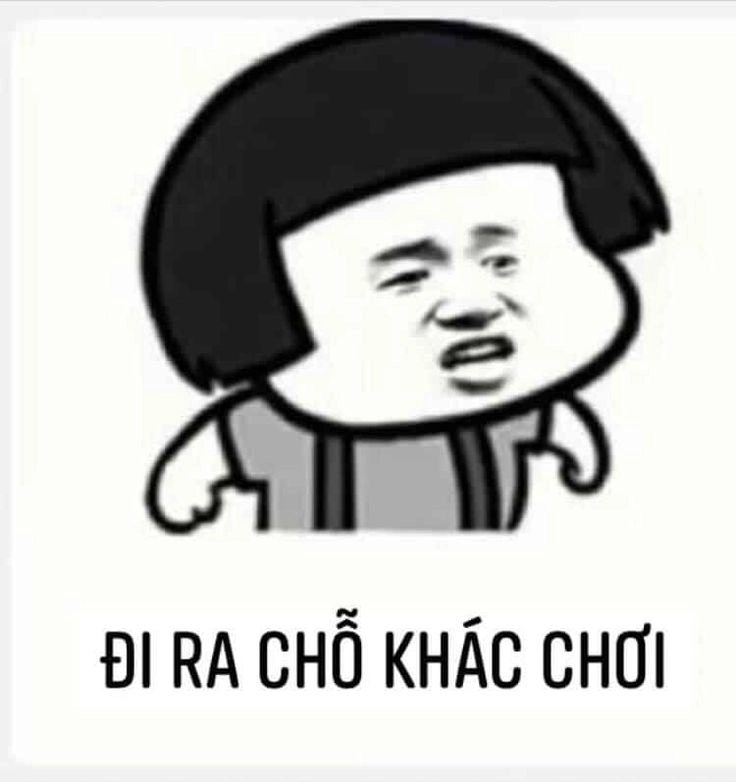 Meme tóc ngang vai, biểu cảm dễ thương và cực kỳ sáng tạo.