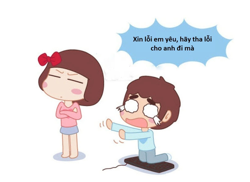 Meme quỳ xin lỗi là hình ảnh xin lỗi đầy sự chân thành và vui nhộn.