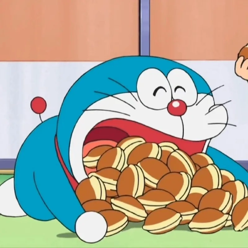 Chiêm ngưỡng Doraemon ăn bánh rán khổng lồ độc đáo nhất