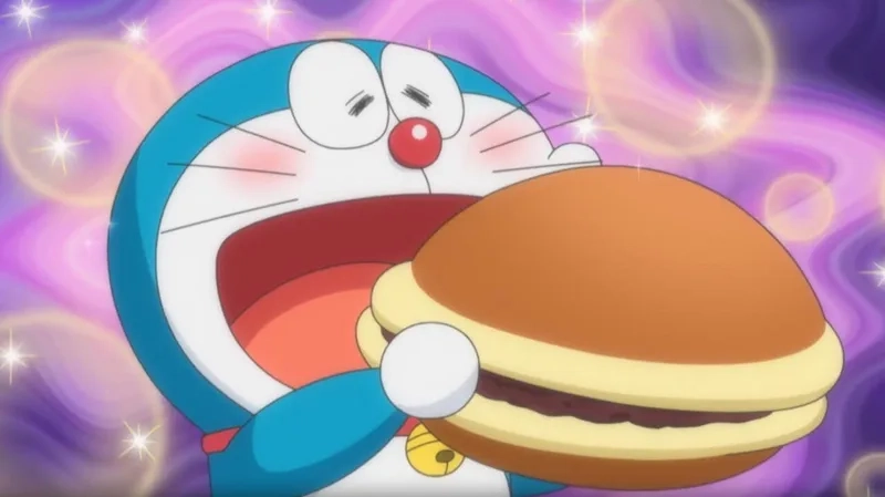 Lưu ngay hình Doraemon ăn bánh rán cực chất lượng