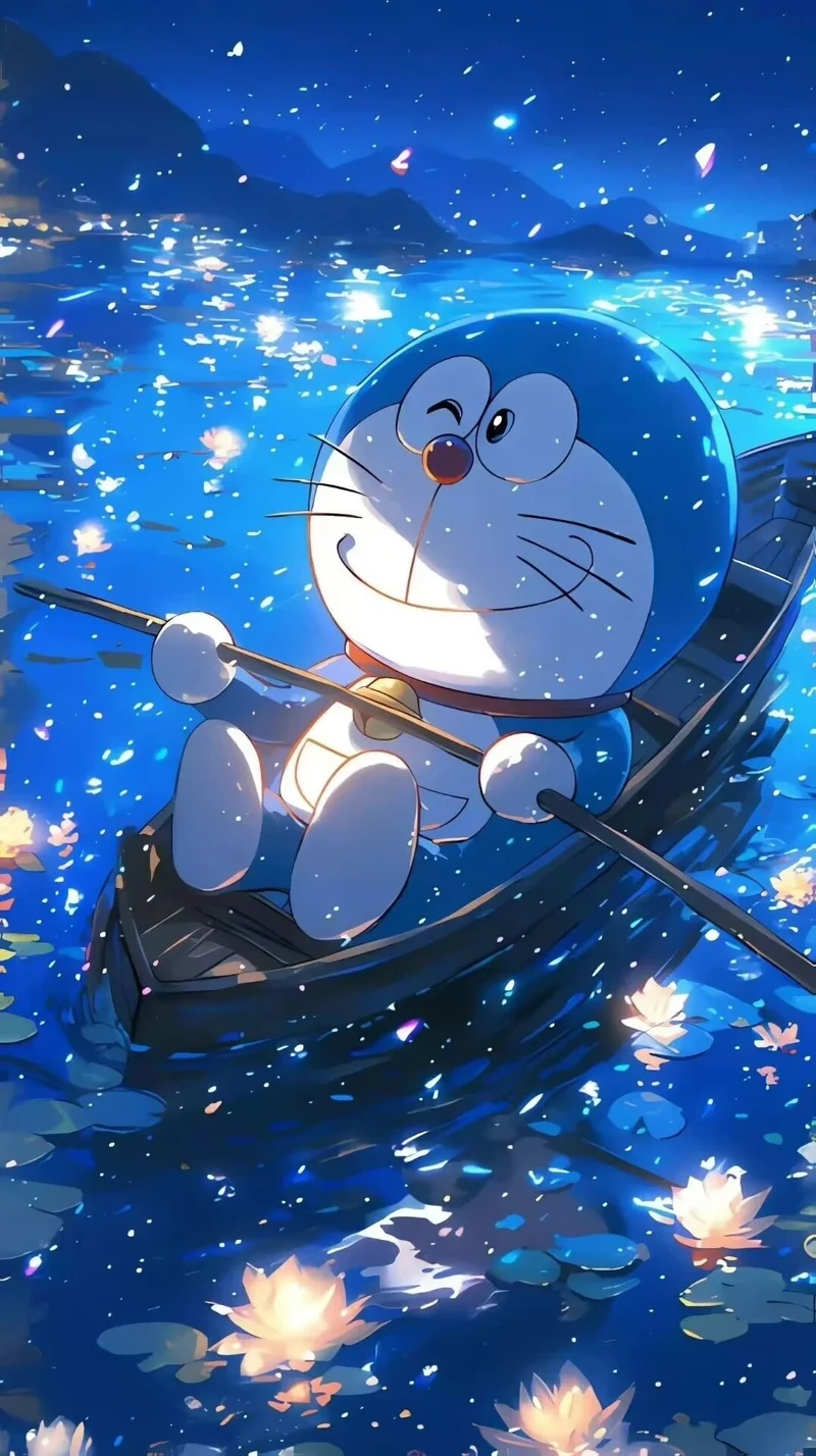 Ngắm nhìn Doraemon cute dễ thương không cưỡng lại được