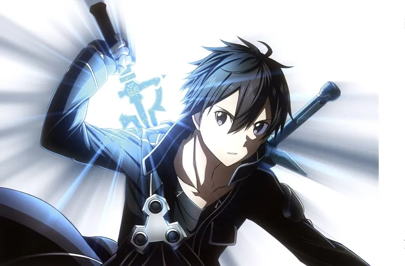 Đậm chất kiếm khách với hình ảnh kirito ngầu