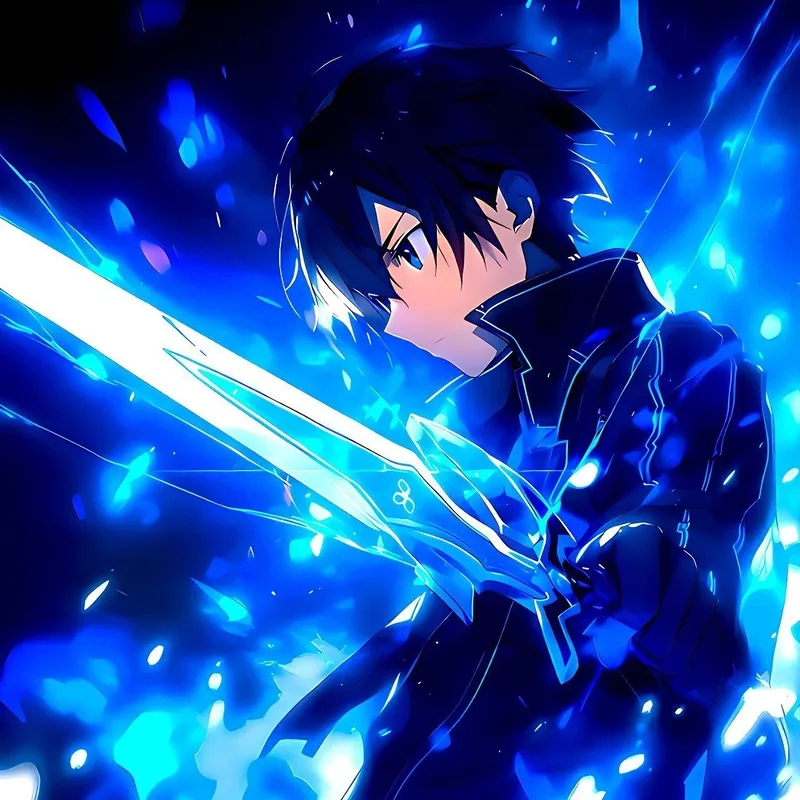 Làm mới profile với avatar anime kirito siêu đỉnh