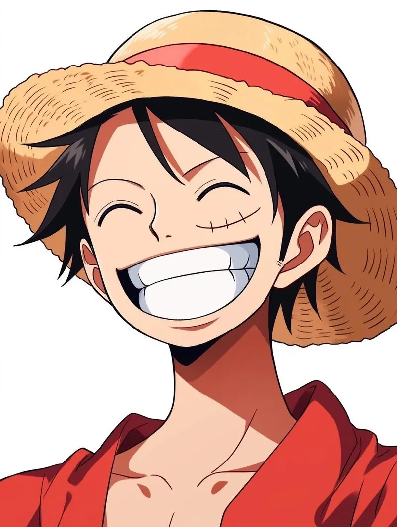  Đặt ngay avatar luffy cười, mang phong cách bá đạo