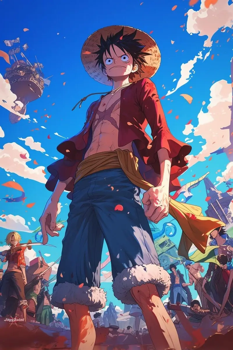 Đổi ngay hình nền đẹp 3d ngầu luffy, cực chất cho điện thoại