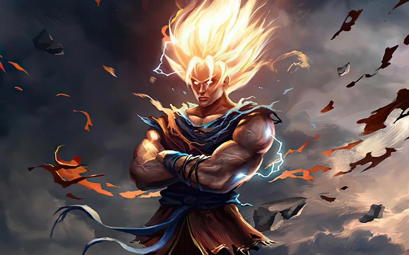 Bộ sưu tập Goku 4K wallpaper cực chất cho fan Dragon Ball