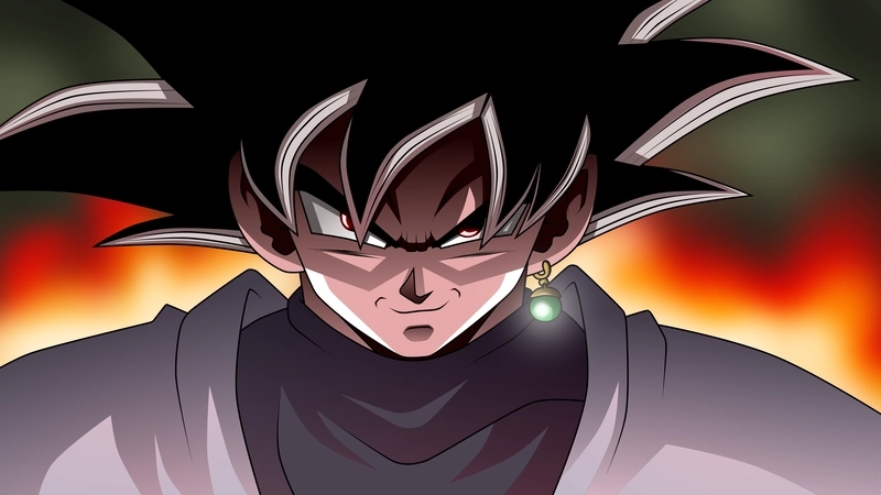 Ảnh nền Black Goku huyền bí và mạnh mẽ