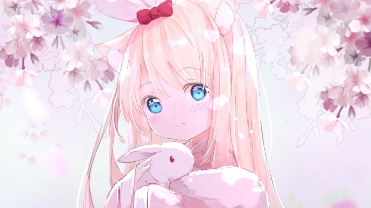 anime hình nền cute với phong cách dễ thương, đáng yêu