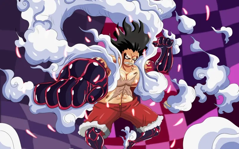 Đổi ngay hình nền điện thoại luffy gear 4, cực chất