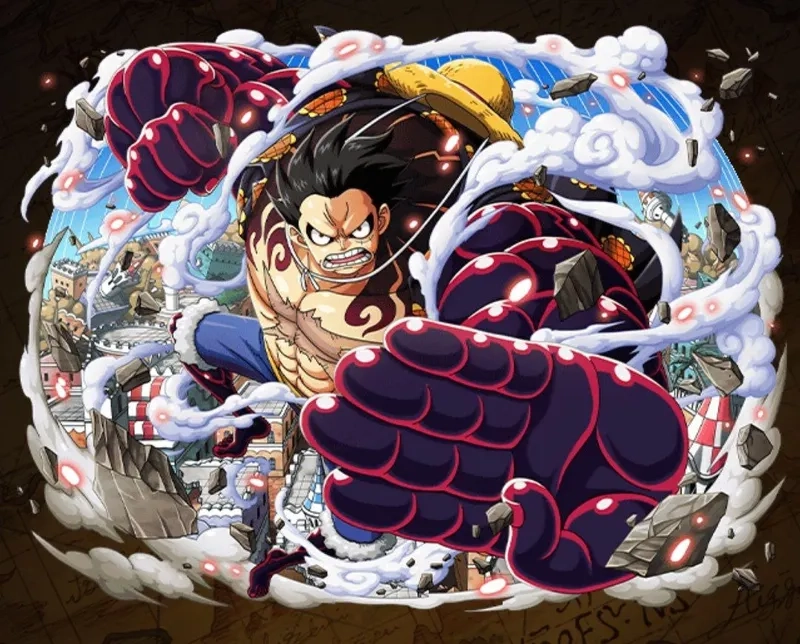 Top ảnh luffy gear 4 ngầu, khí chất bá đạo