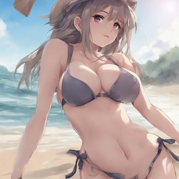 Hình ảnh gái mặc bikini anime anime bikini hoàn hảo nóng bỏng quyến rũ