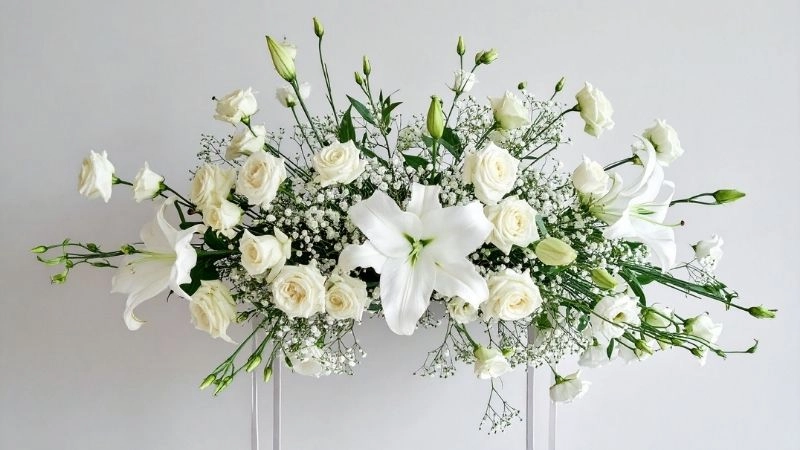 Hoa trắng – Tình yêu tinh khôi vĩnh cửu