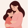 Hình ảnh cha ôm con gái: Khoảnh khắc ấm áp lan tỏa tình yêu thương